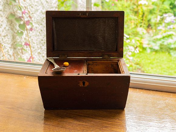 The old tea caddy (2019; 90823)